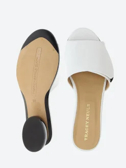 Tracey Neuls - Whipple in Milk with Black Heel