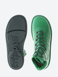 Trippen - Closed Alpin in Green Sat