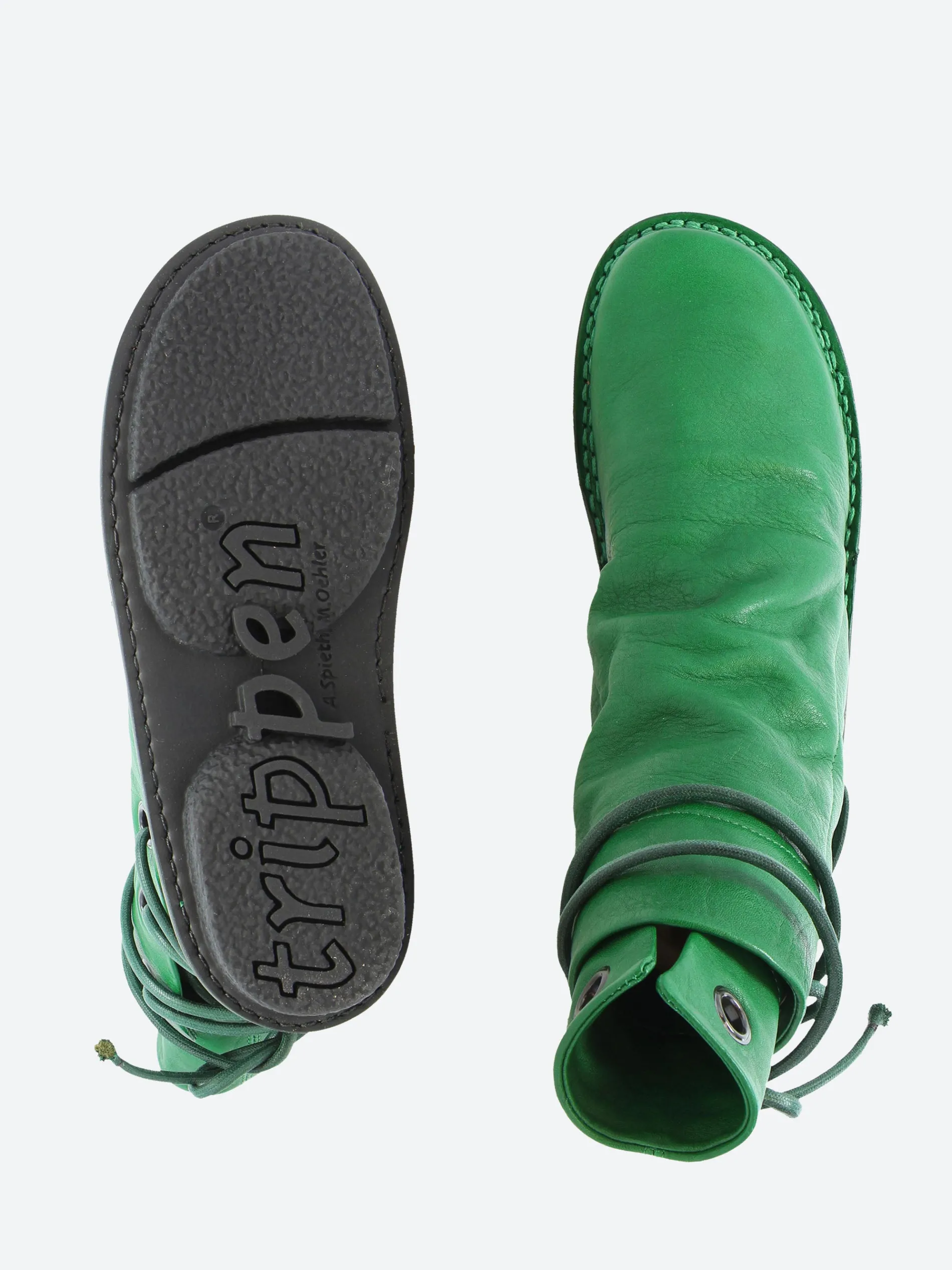 Trippen - Closed Awning in Green Waw