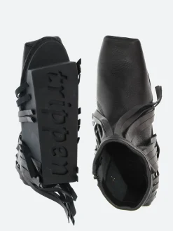 Trippen - Geisha Fluster in Black Waw