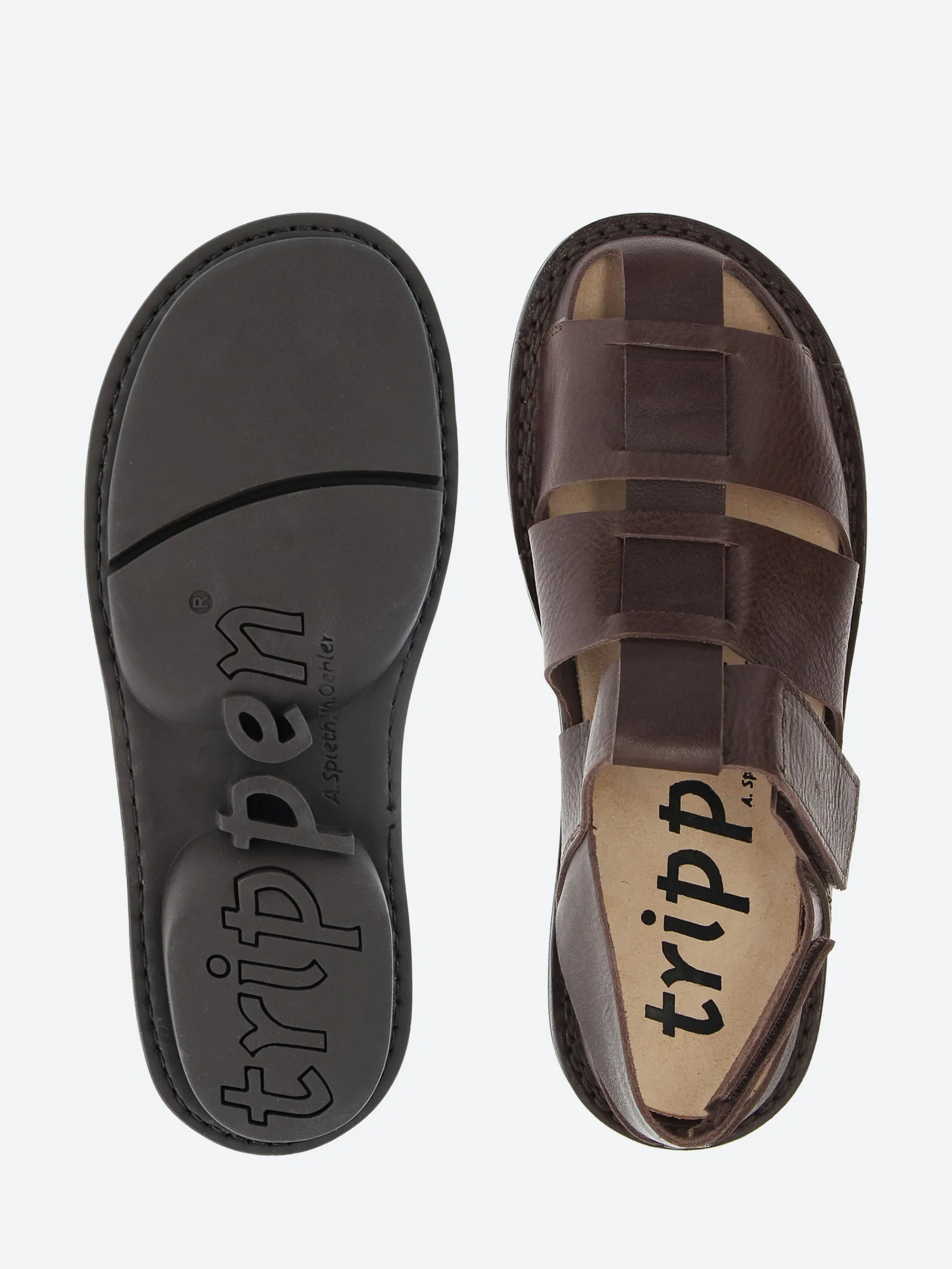 Trippen - Men's Closed Alliance in Cappuccino