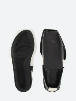 Trippen - Penna Key in Black Waw White Waw