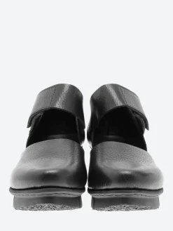 Trippen - Splitt Hostess Wedge Sandal in Black