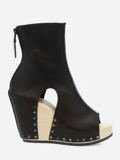 Trippen - Wood Occident in Black Waw