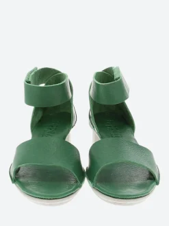 Trippen - X+OS Itten Sandal in Green Waw