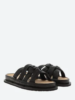 Trippen - Zori Knotty in Black