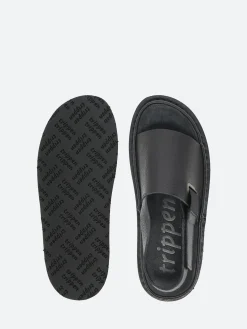 Trippen - Zori Safeguard in Black