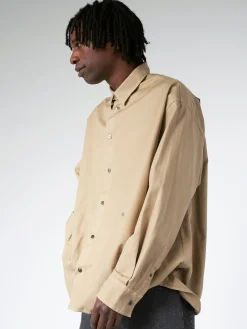 Études - Illusion Dyed Shirt in Sand Destroy