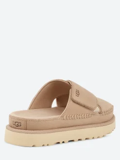 Ugg - Goldenstar Cross Slide in Driftwood
