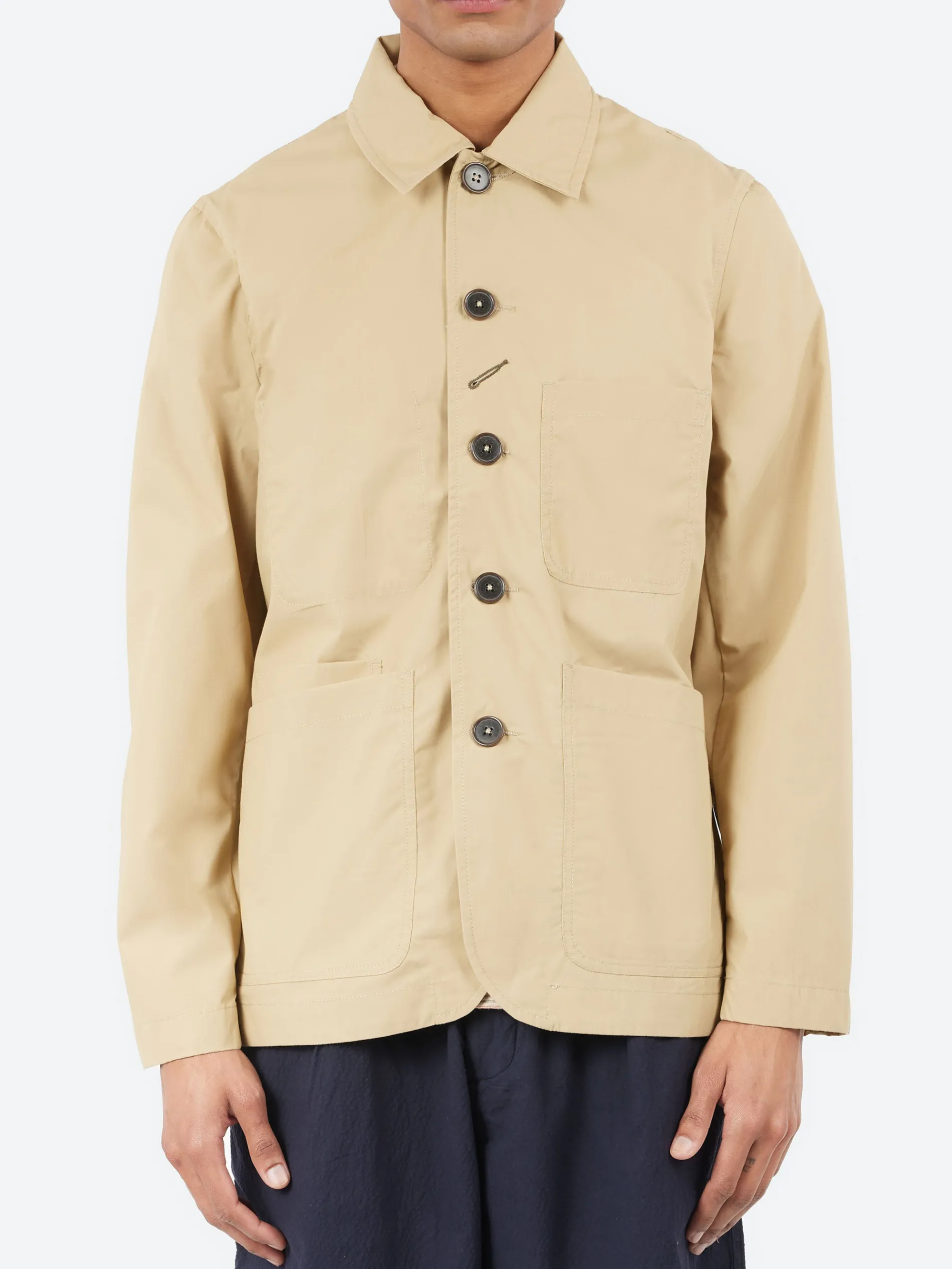Universal Works - Bakers C Jacket in Sand