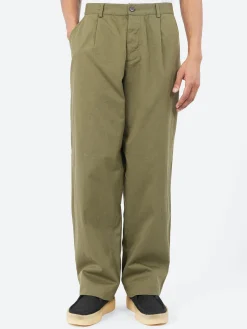 Universal Works - Duke Pant in Light Olive