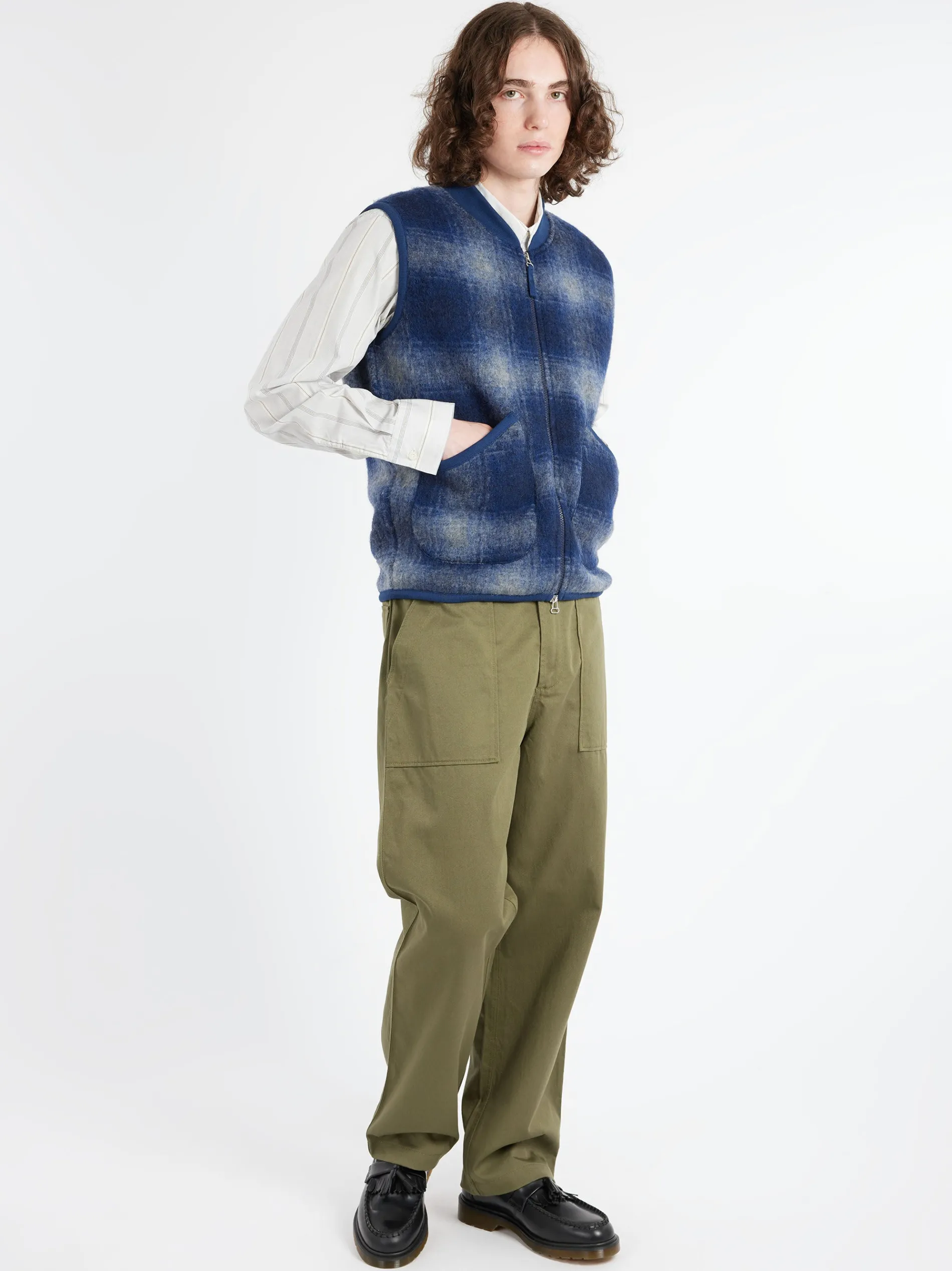 Universal Works - Fatigue Pant in Olive