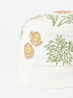 Universal Works - Flower Mountain Beach Hat in Ecru