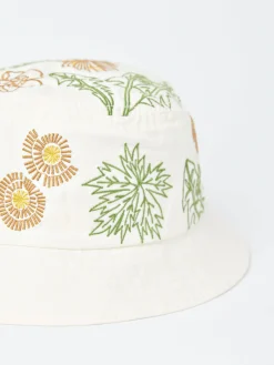 Universal Works - Flower Mountain Beach Hat in Ecru