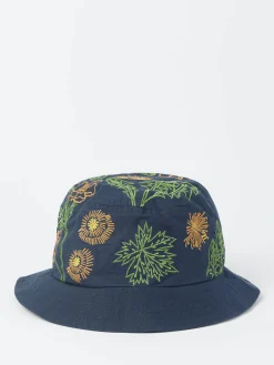 Universal Works - Flower Mountain Beach Hat in Navy