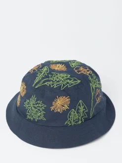 Universal Works - Flower Mountain Beach Hat in Navy