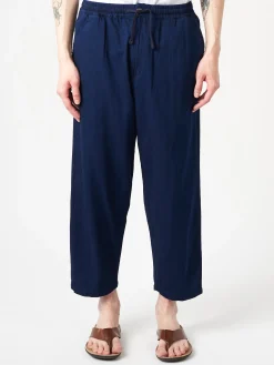 Universal Works - Hi Water Trouser in Indigo Herringbone Denim