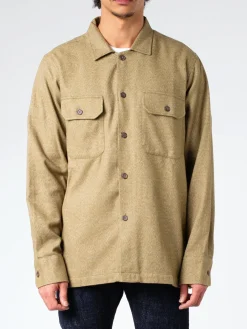 Universal Works - L/S Utility Shirt in Olive