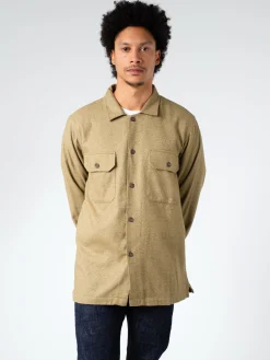 Universal Works - L/S Utility Shirt in Olive