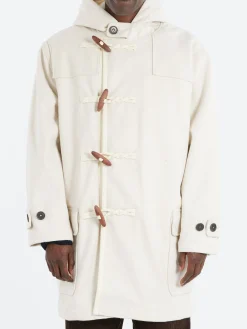 Universal Works - Military Duffle Coat in Ecru