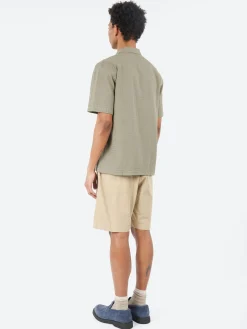 Universal Works - Road Shirt in Olive Delos