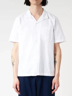 Universal Works - Road Shirt in Ecru Oxford Cotton
