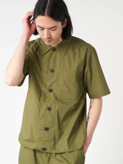 Universal Works - Tech Overshirt in Olive