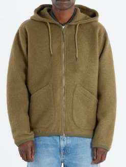 Universal Works - Travel Hoodie in Lovat
