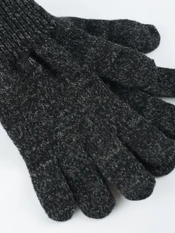 Upstate Stock - Full Finger Gloves in Black Melange