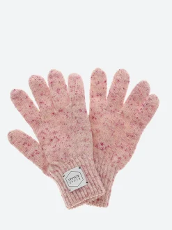 Upstate Stock - Full Finger Gloves in Cherry Blossom Tweed