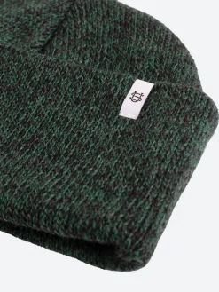 Upstate Stock - Ragg Wool Beanie in Hunter