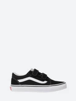 Vans - Kids Old Skool V in Black and White