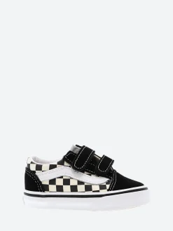 Vans - Toddler Old Skool V in Black/White