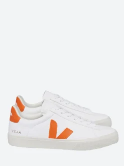 Veja - Campo ChromeFree Leather in White and Fury