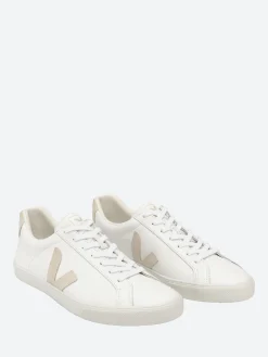 Veja - Esplar Leather in White and Sable