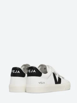 Veja - Recife ChromeFree Leather in White and Black