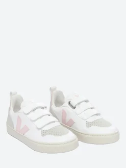 Veja - V-10 CWL Junior in White and Petale