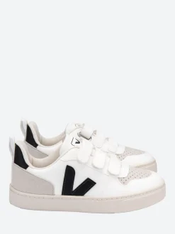Veja - V-10 CWL Junior in White and Black