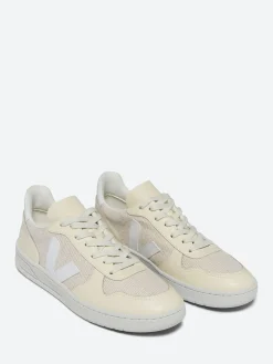 Veja - V-10 in Jute, White and Multi