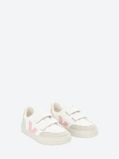 Veja - V-12 Junior in White, Multico and Jade