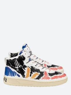 Veja - V-15 Leather Marni in Black