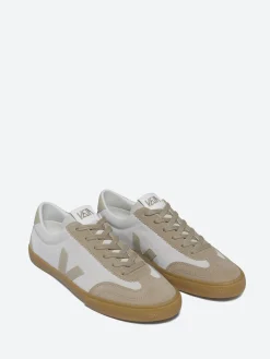 Veja - Volley Suede in Natural and Sahara