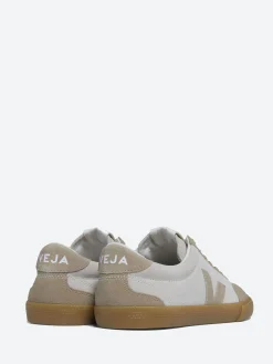 Veja - Volley Suede in Natural and Sahara