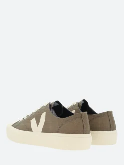 VEJA - Wata II Low in Khaki and White