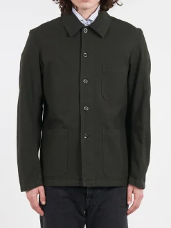 Vetra - 5C Short Workwear Jacket in Dark Khaki