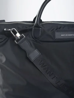 WANT Les Essentiels - Hartsfield 2.0 Recycled Nylon Weekender Tote in Black