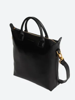 WANT Les Essentiels - Mini O'Hare Tote in Black Leather