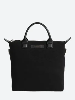 WANT Les Essentiels - Mini O'Hare Tote in Black Cotton