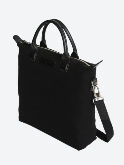 WANT Les Essentiels - Mini O'Hare Tote in Black Cotton