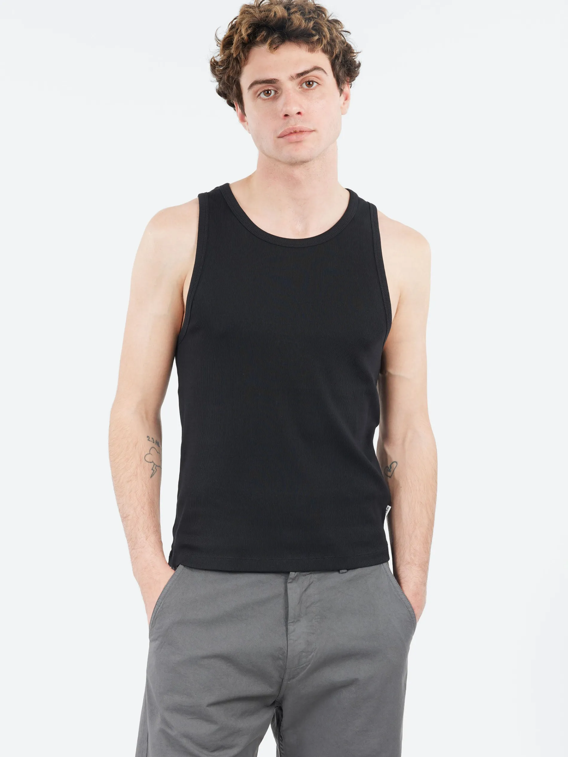 Wax London - Montague Vest in Black